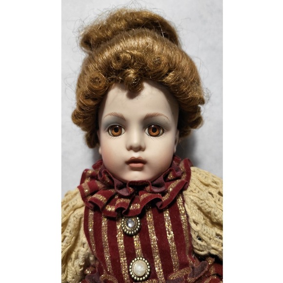 Porcelain Doll Collectible Grandma's blessing by Louis Nichole Victorian  Dress - Picture 2 of 8